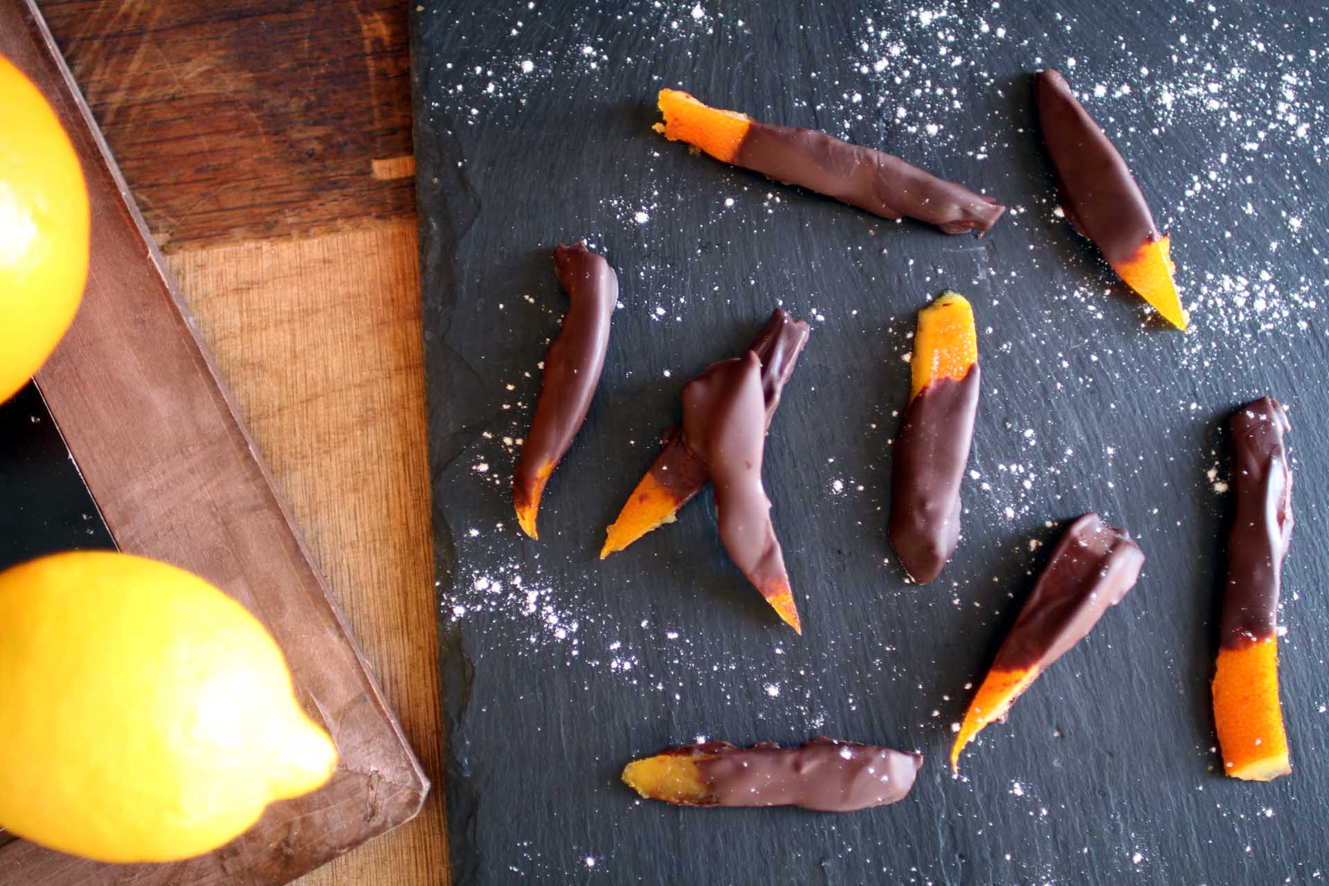 Orangettes au chocolat rapide : découvrez les recettes de cuisine