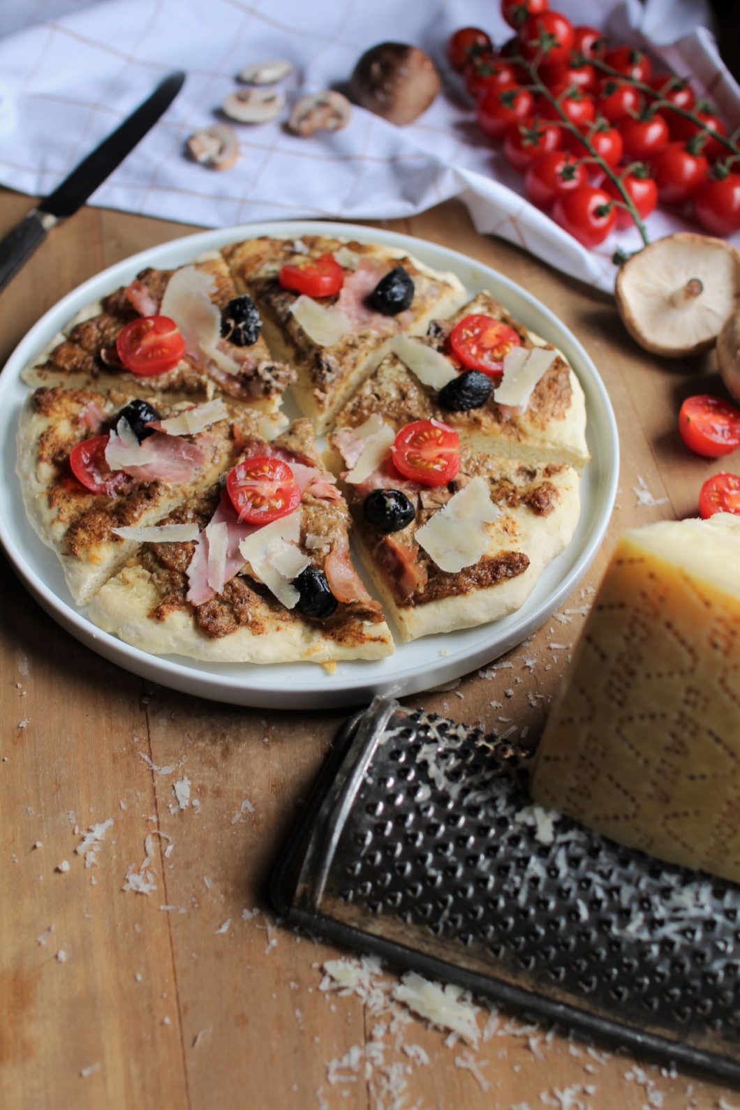 Pizza La Crme De Champignon