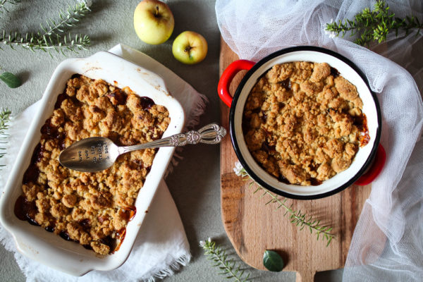 Le Crumble Aux Pommes Parfait : Recette Et Astuces ! | Royal Chill ...