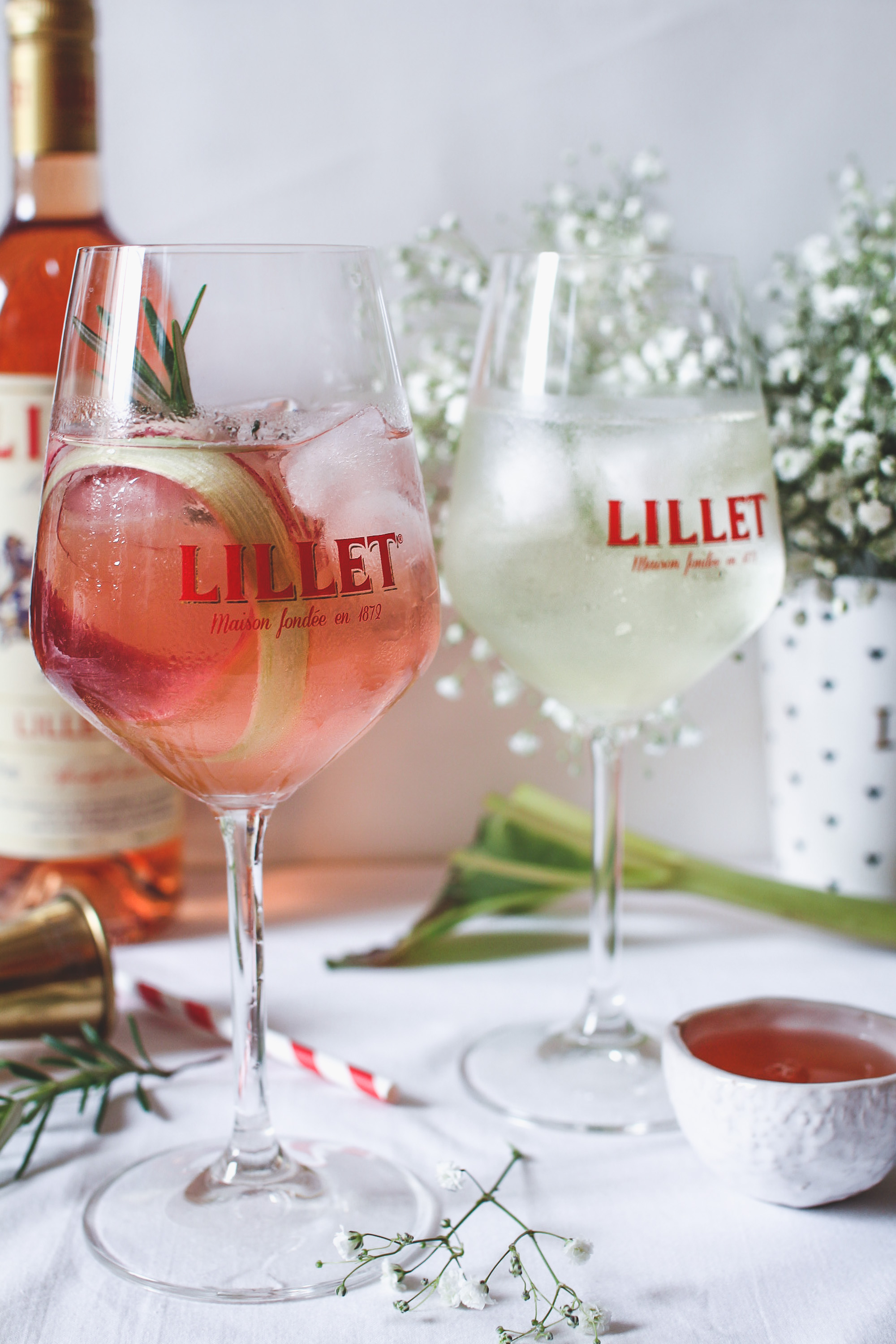 Lillet tonic cocktail - Tracy Luce