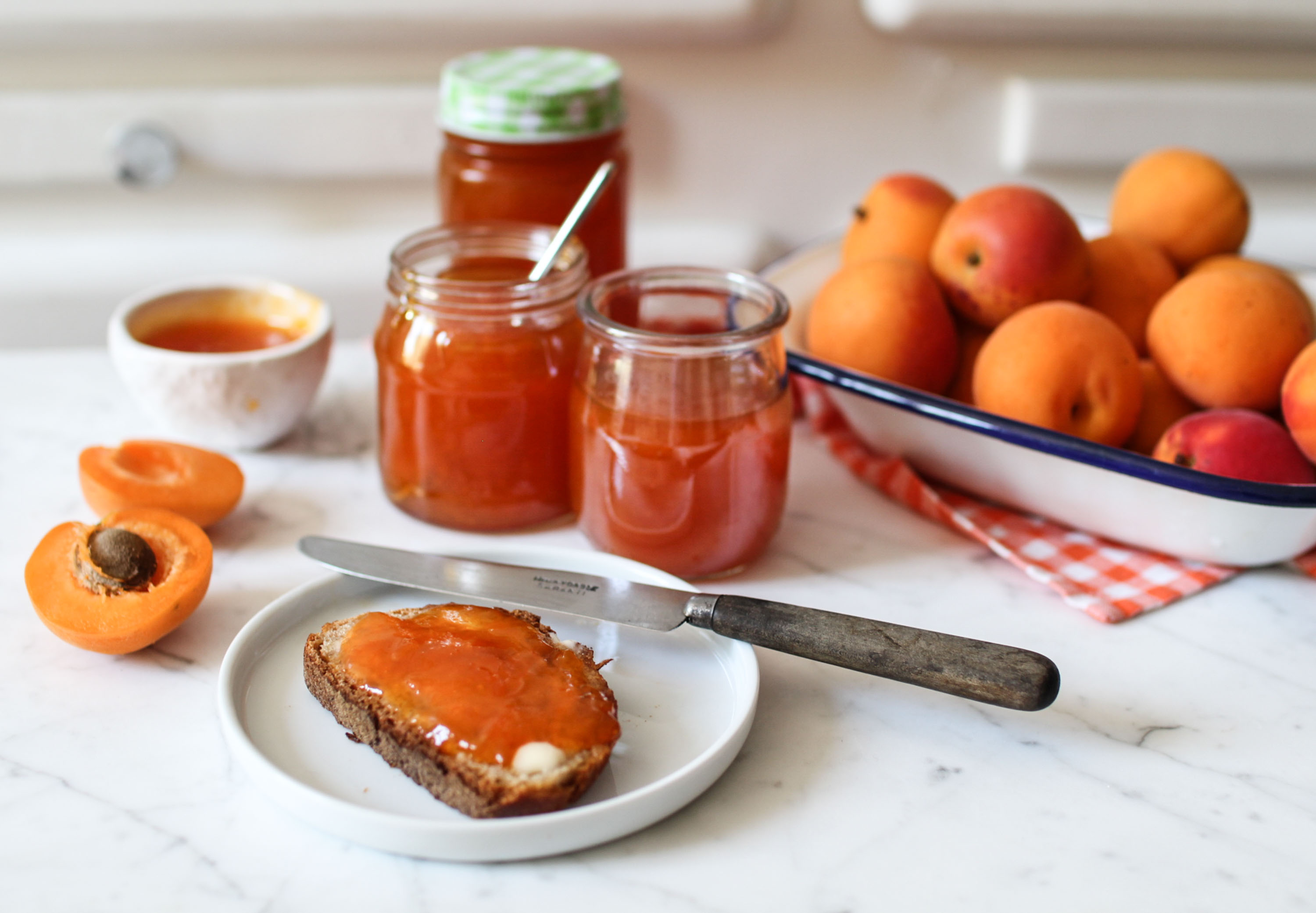 Recette Confiture d'abricots - La cuisine familiale : Un plat, Une recette