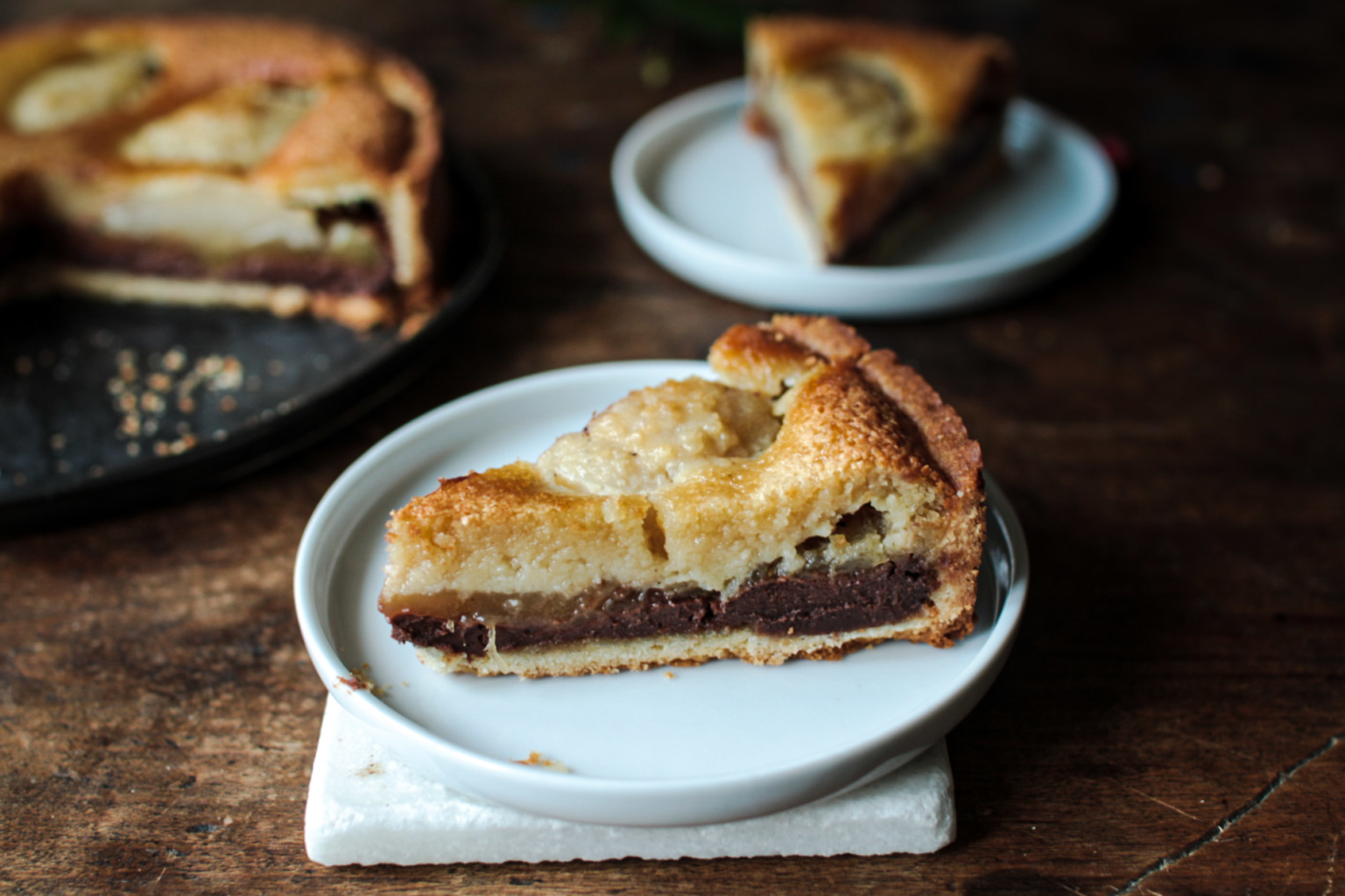 Tarte Poire Chocolat Et Amande Ma Recette Facile