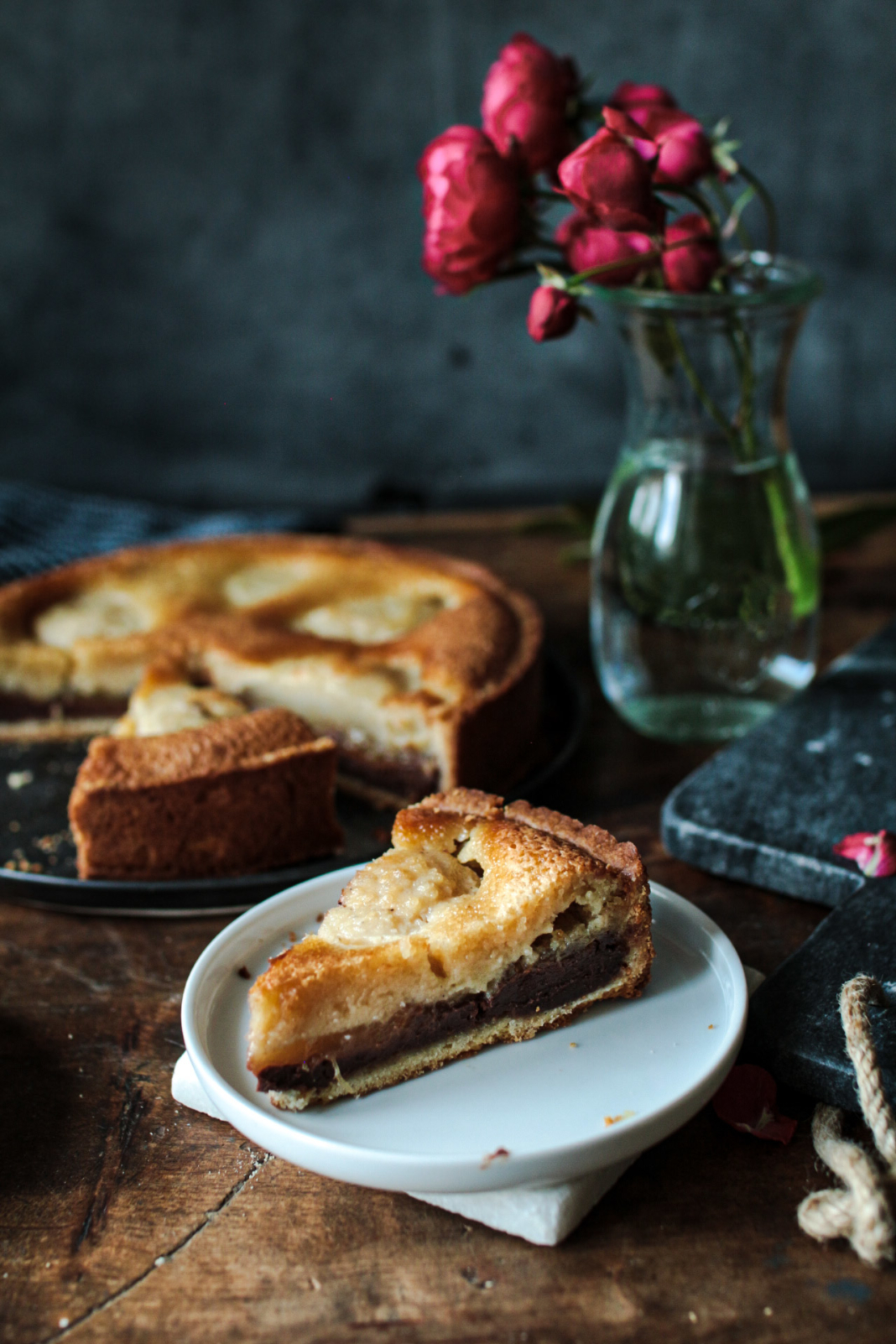 Tarte Poire Chocolat Et Amande : Ma Recette Facile