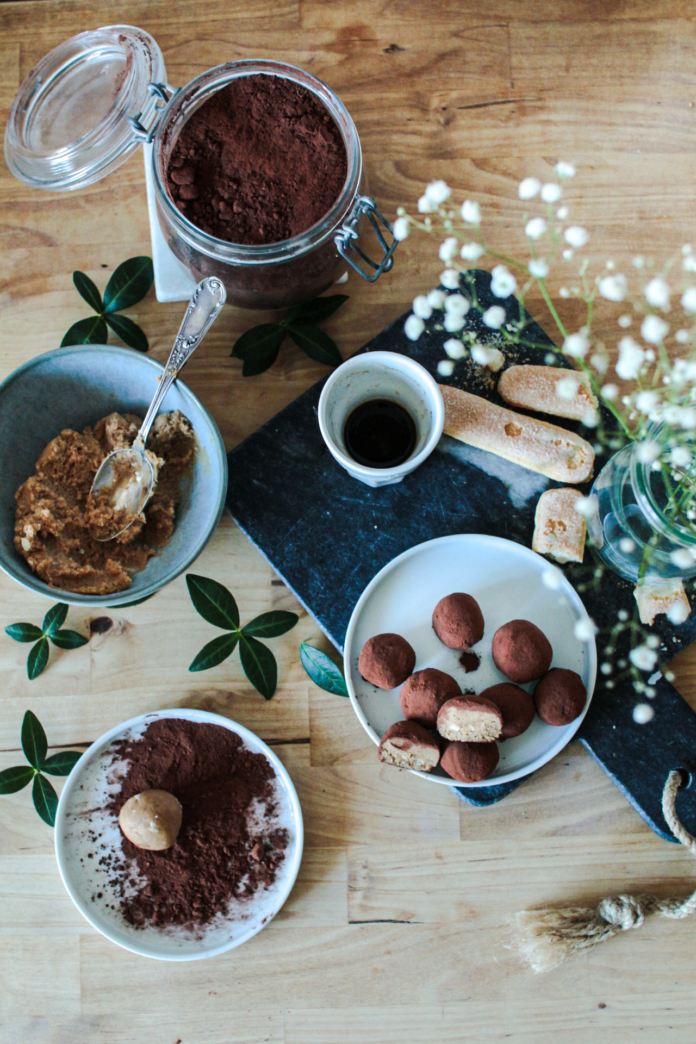 Recette Facile De Tiramisu Balls (truffes Au Café)