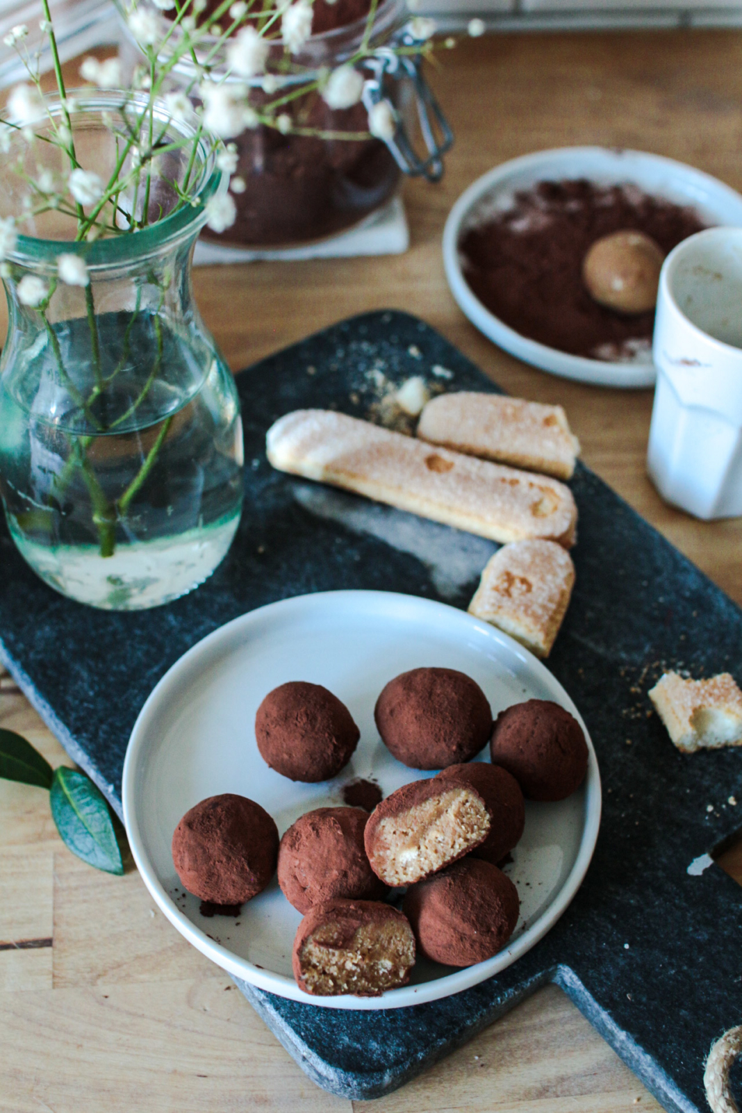 Recette Facile De Tiramisu Balls (truffes Au Café)