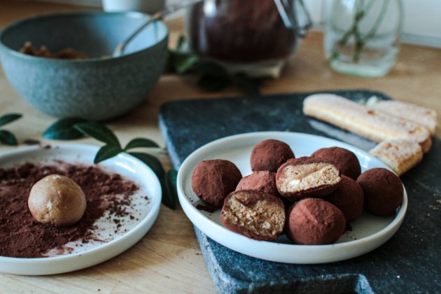 Recette Facile De Tiramisu Balls (truffes Au Café)